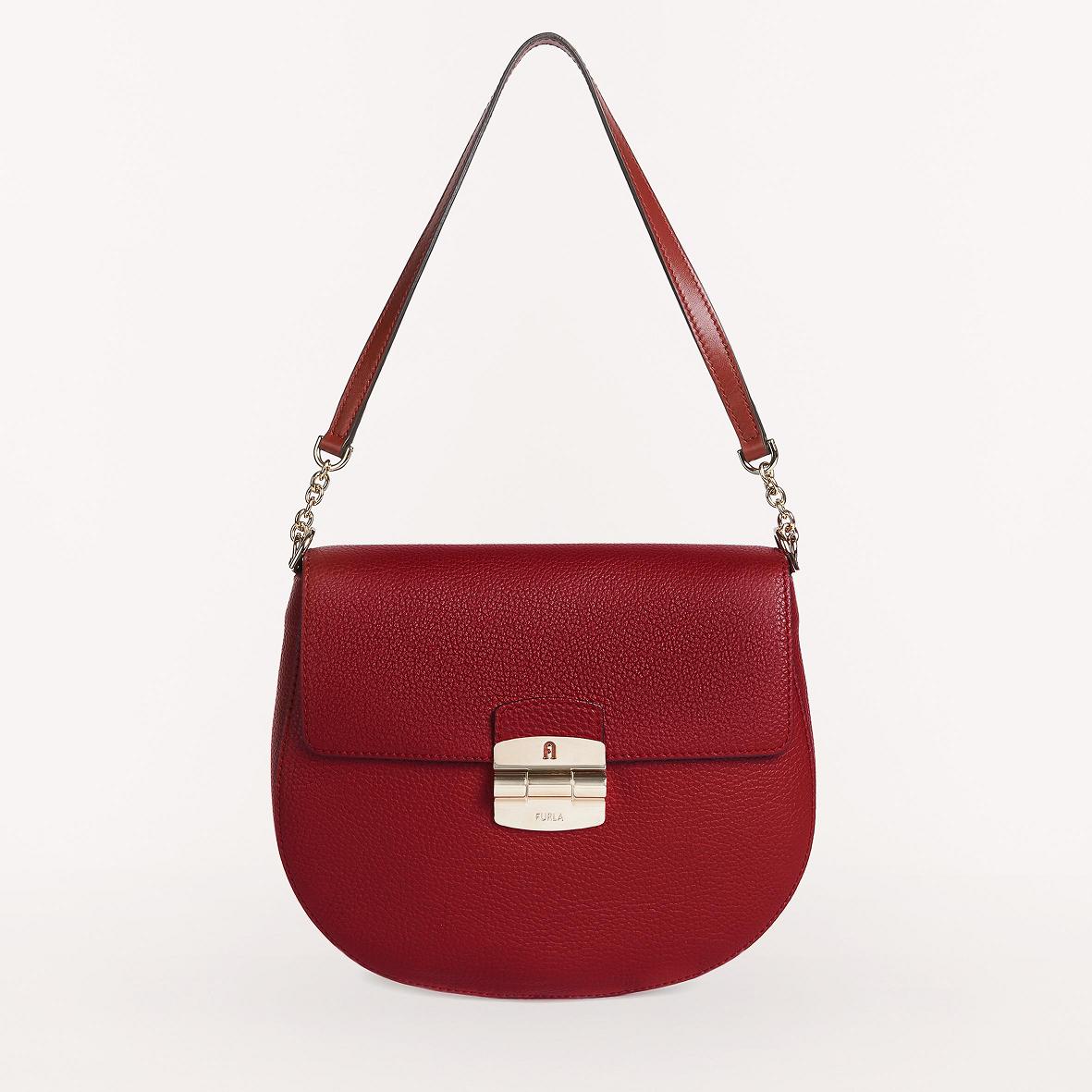 Furla Club 2 Vesker Norge - Crossbody Dame Blå BOS791642